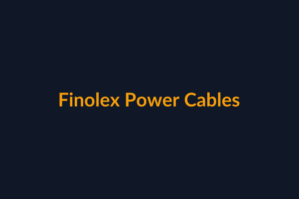 Finolex Power Cables available at Raguveer Electric Talala